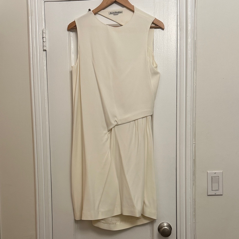 Acne Studios Cream Dress